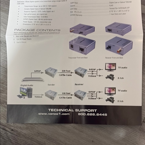 Vans Silver Digital Audio Cable Extender - Picture 3 of 6